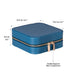 Amanda Leather Jewelry Box, Large - LuggageDesigners
