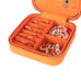 Amanda Leather Jewelry Box, Large - LuggageDesigners