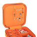 Amanda Leather Jewelry Box, Large - LuggageDesigners