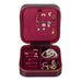 Amanda Leather Jewelry Box, Large - LuggageDesigners