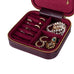 Amanda Leather Jewelry Box, Large - LuggageDesigners