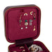 Amanda Leather Jewelry Box, Large - LuggageDesigners