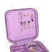 Amanda Leather Jewelry Box, Large - LuggageDesigners
