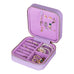 Amanda Leather Jewelry Box, Large - LuggageDesigners