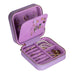 Amanda Leather Jewelry Box, Large - LuggageDesigners