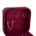 Amanda Leather Jewelry Box, Large - LuggageDesigners