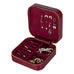 Amanda Leather Jewelry Box, Large - LuggageDesigners