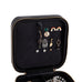 Amanda Leather Jewelry Box, Large - LuggageDesigners