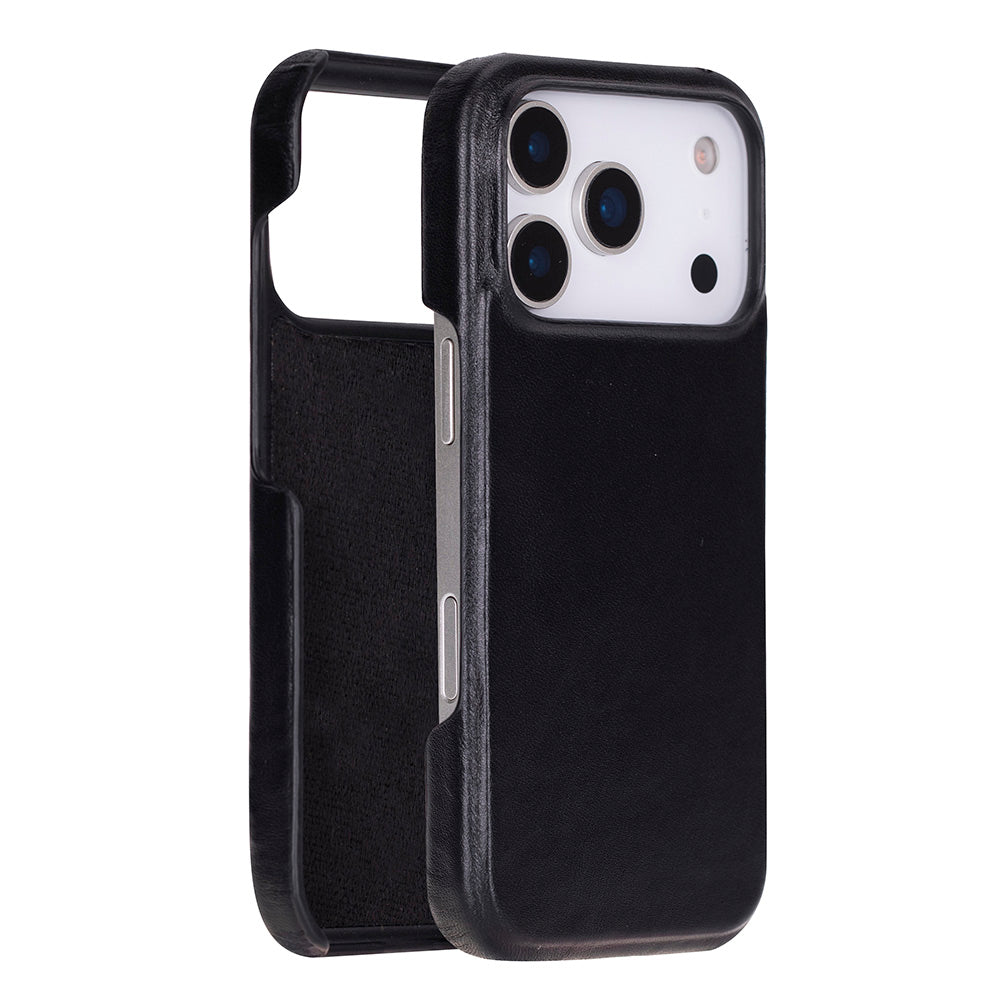 Ultimate Jacket Leather iPhone 17 Pro Case Mizuri Leather