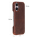 Ultimate Jacket Leather iPhone 17 Case - LuggageDesigners