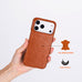 Ultimate Jacket Leather iPhone 17 Pro Max Case - LuggageDesigners