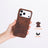 Ultimate Jacket Leather iPhone 17 Pro Max Case - LuggageDesigners