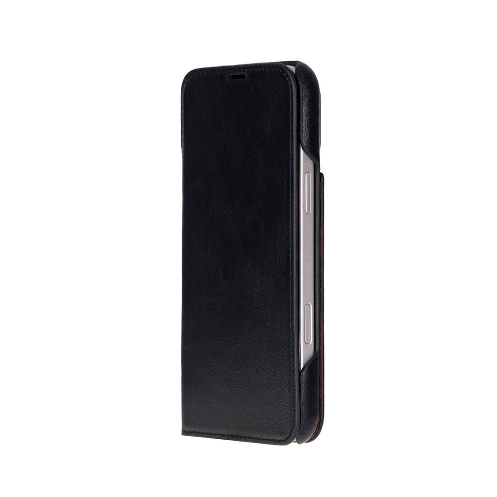 Sonat Leather iPhone 17 Pro Max Folio Case - LuggageDesigners