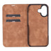 Sonat Leather iPhone 17 Folio Case - LuggageDesigners