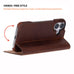 Sonat Leather iPhone 17 Folio Case - LuggageDesigners