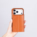 Sonat Leather iPhone 17 Pro Max Folio Case - LuggageDesigners