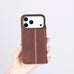 Sonat Leather iPhone 17 Pro Folio Case - LuggageDesigners