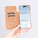 Sonat Leather iPhone 17 Folio Case - LuggageDesigners