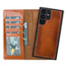 Magic Samsung Galaxy S22 Ultra Leather Detachable Wallet Case Mizuri Leather