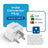 India Travel Adapter - Type D - 3 Pack (GP-10) Ceptics