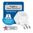Italy Travel Adapter - Type L - 3 Pack (GP-12A) Ceptics