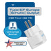 European (Schuko) Travel Adapter - Type E/F - 3 Pack (GP-9) Ceptics
