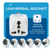 India Travel Adapter - Type D - 3 Pack (GP-10) Ceptics