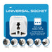 Italy Travel Adapter - Type L - 3 Pack (GP-12A) Ceptics