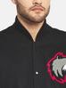 Black Wolf Varsity Jacket Classy Leather Bags