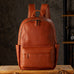 Men Leather 16" Laptop Backpack Full Grain Leather School Backpack RockCow Leather Studio