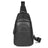 Men Leather Chest Pack Full Grain Leather Sling Bag Stylish Shoulder Bag JMD4013 RockCow Leather Studio