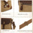 Men's Vintage Canvas Crossbody Bag, Multi-Pocket Sling Messenger Bag for Outdoor & Everyday Use RockCow Leather Studio