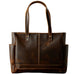 Men's 17" Leather Laptop Messenger Bag, Leather Messenger Bag for Men, Full Grain Leather Crossbody Bag RockCow Leather Studio