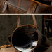 Men's 17" Leather Laptop Messenger Bag, Leather Messenger Bag for Men, Full Grain Leather Crossbody Bag RockCow Leather Studio