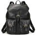 Mens Leather Backpack 15 Inch Leather Laptop Backpack Retro Travel Backpack For Mens School Backpack RockCow Leather Studio
