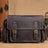 Mens Leather Messenger Bag Full Grain Leather Distressed Leather Crossbody Bag Mens Work Briefcase Handmade Shoulder Bag RockCow Leather Studio