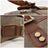 Mens Waxed Canvas Messenger Bag Full Grain Leather With Canvas Shoulder Bag Crossbody Bag Gift For Him MC6070 RockCow Leather Studio