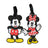 Mickey & Minnie Mouse Disney Luggage Tags Set Ful Luggage