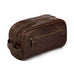 Benjamin Leather Toiletry Wash Bag Mission Mercantile Leather Goods
