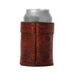 Campaign Leather Can Koozie Mission Mercantile Leather Goods
