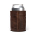 Campaign Leather Can Koozie Mission Mercantile Leather Goods