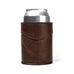 Campaign Leather Can Koozie Mission Mercantile Leather Goods
