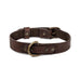 Campaign Leather Dog Collar Mission Mercantile Leather Goods