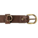 Campaign Leather Dog Collar Mission Mercantile Leather Goods