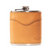 Campaign Leather Flask Mission Mercantile Leather Goods
