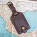 Campaign Leather Luggage Tag Mission Mercantile Leather Goods