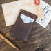 Campaign Leather Small Wallet Mission Mercantile Leather Goods