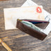 Campaign Leather Small Wallet Mission Mercantile Leather Goods