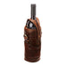 Campaign Leather Wine Tote Carrier Mission Mercantile Leather Goods
