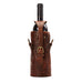 Campaign Leather Wine Tote Carrier Mission Mercantile Leather Goods